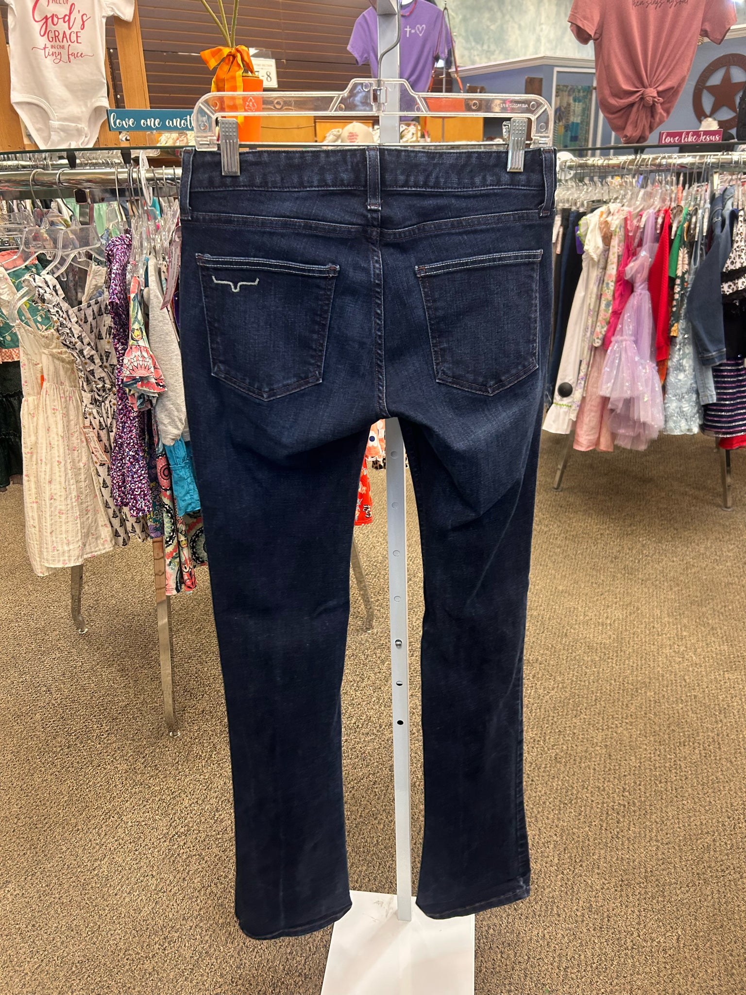 Pre-owned KIMES RANCH BLUE DENIM Size: 6 Jean