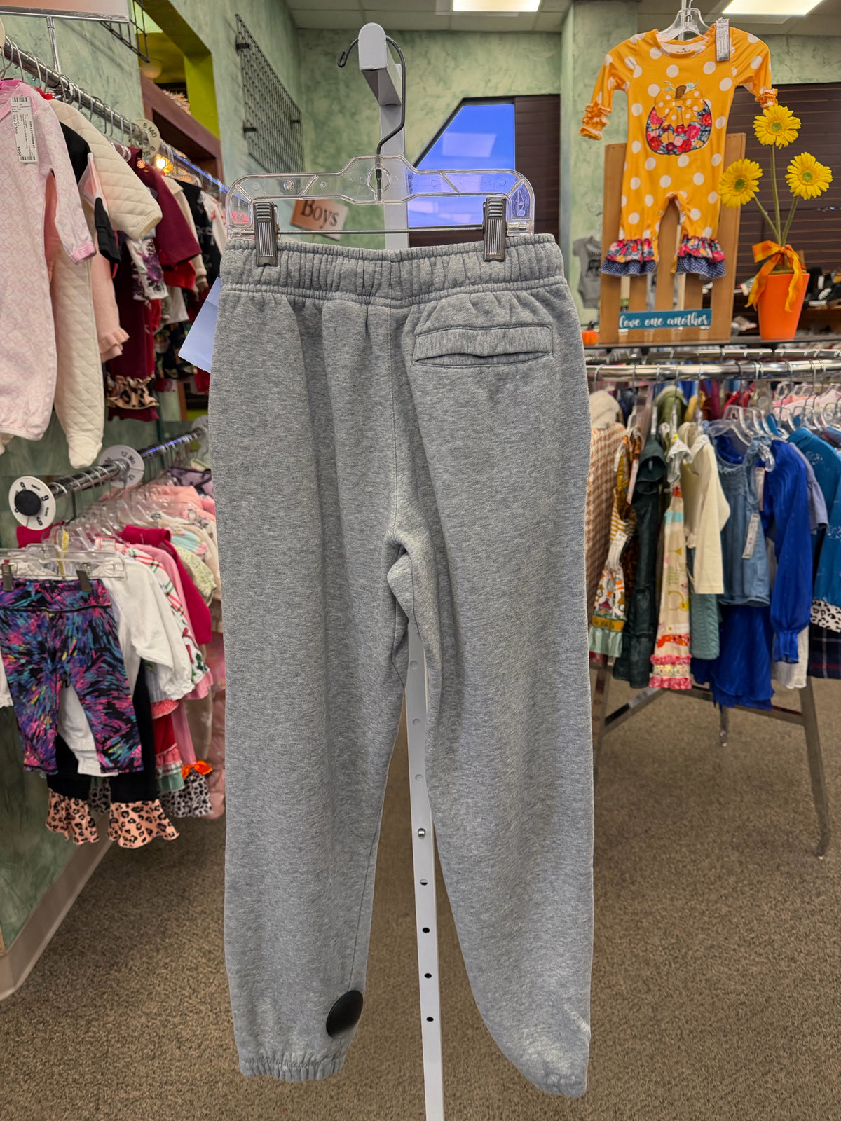 Pre-owned NIKE Light gray C-SIZE 14 BOYS Sweatpants