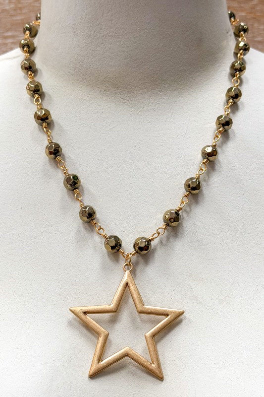 New with Tag DYLAN Gold Olive Necklace