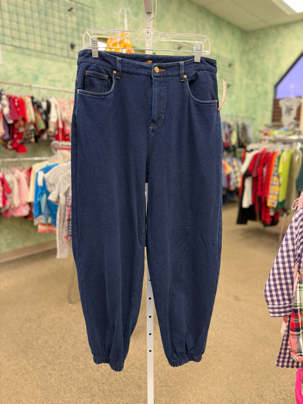 Pre-owned SSYS Dark blue Size 9 Pants