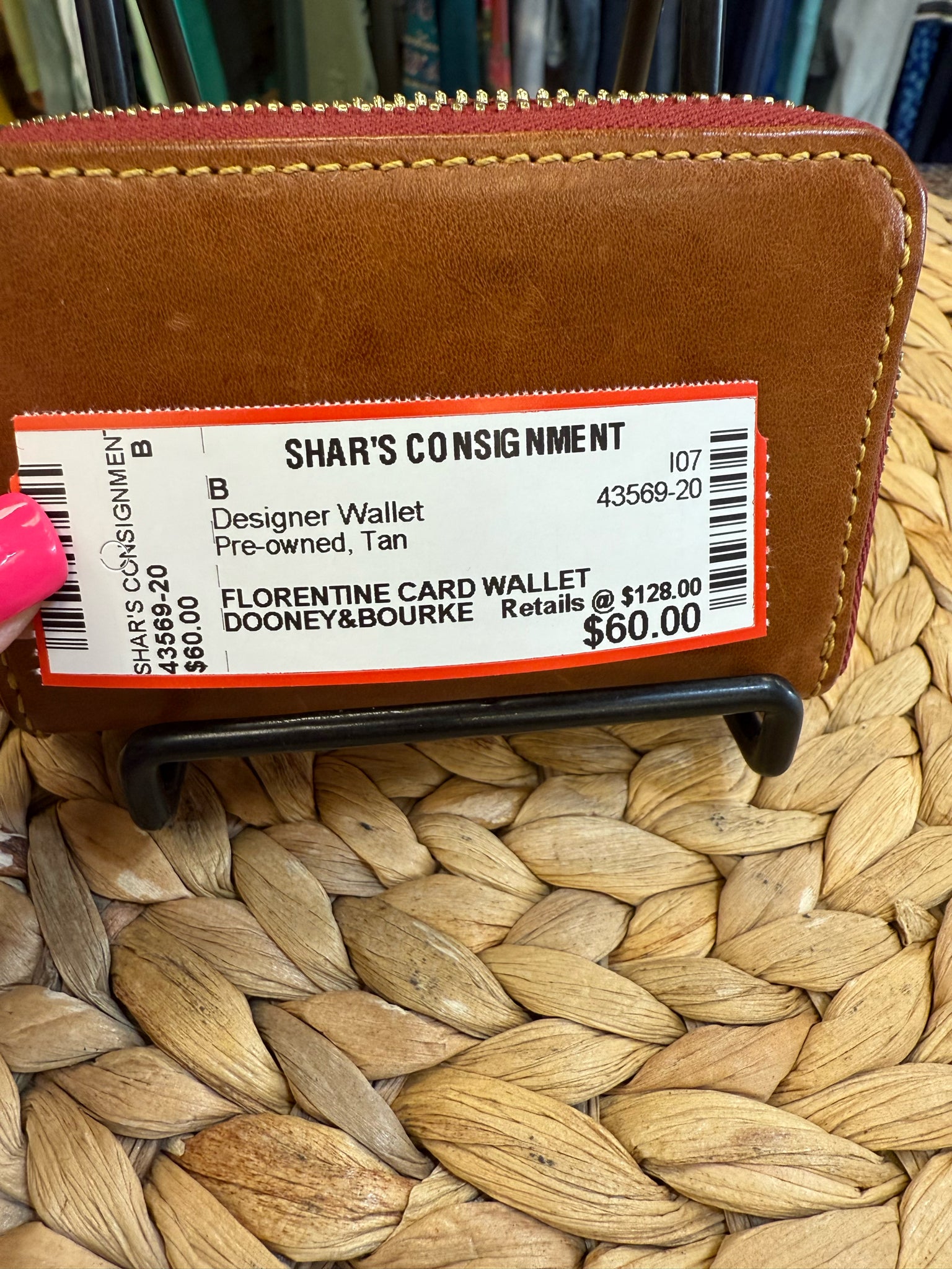 Pre-owned DOONEY&BOURKE Tan Designer Wallet