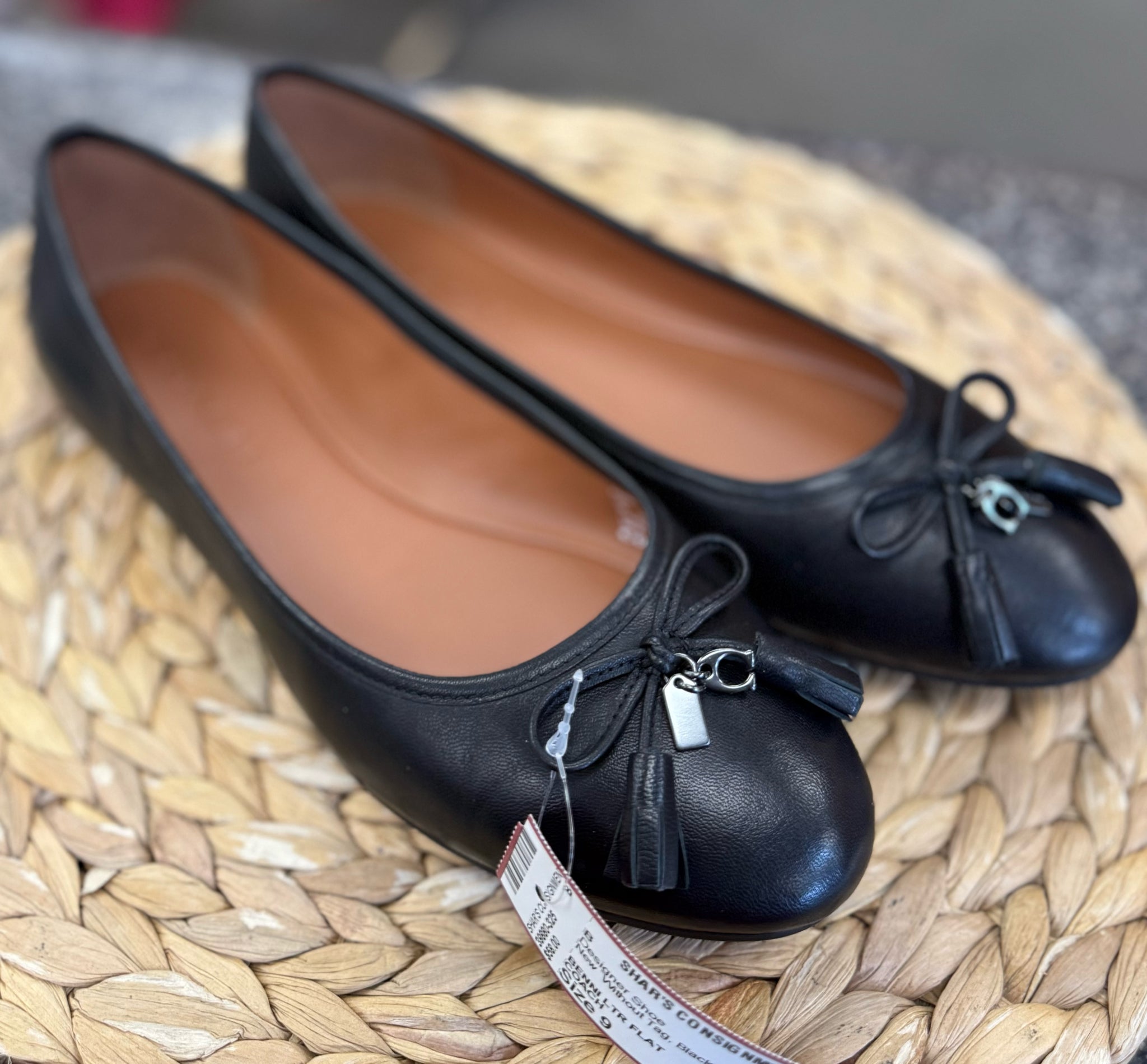 New Without Tag COACH Black Size 9 Designer Shoe