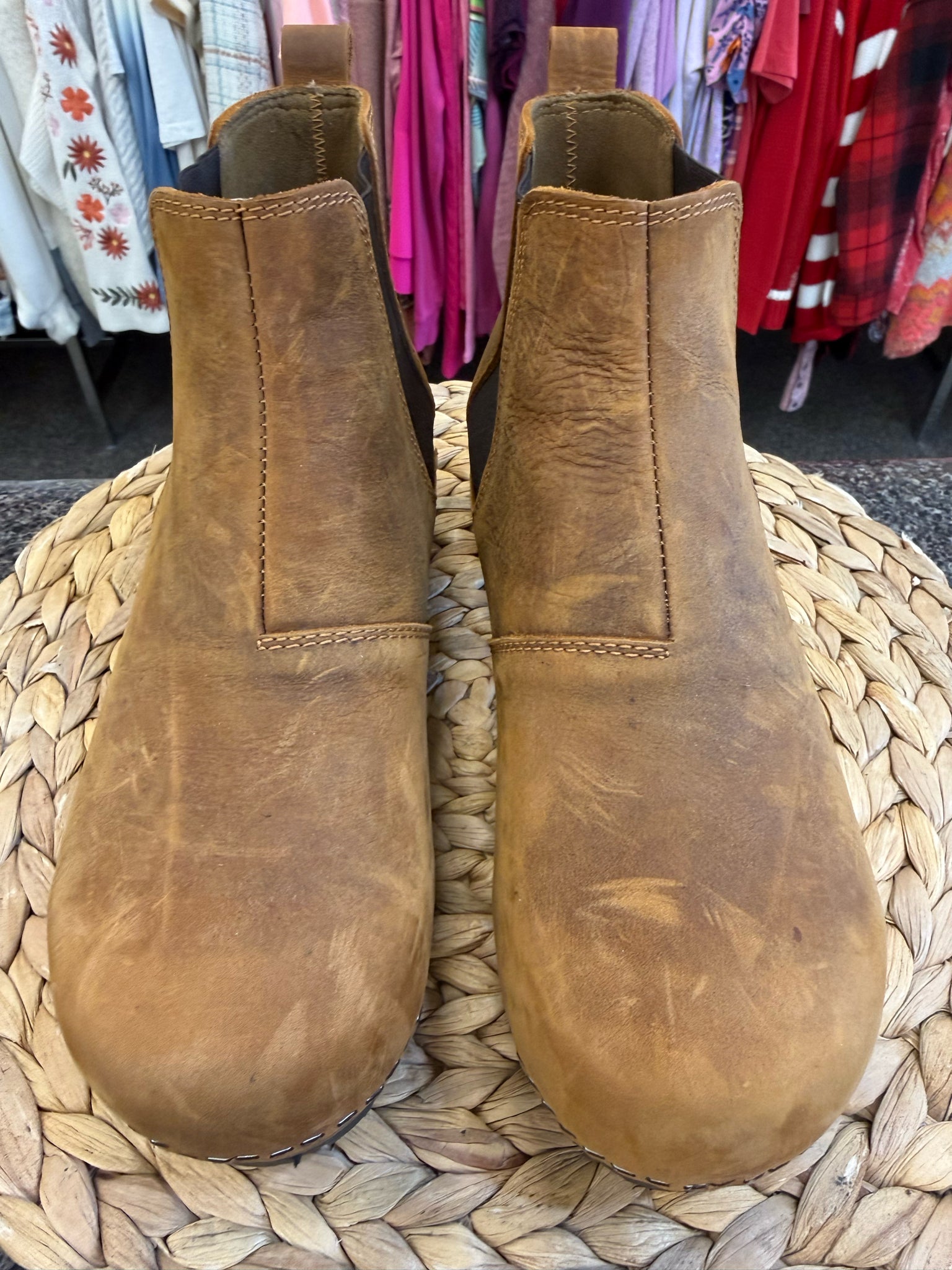 Pre-owned SANITA Brown Size 9 Designer Boot