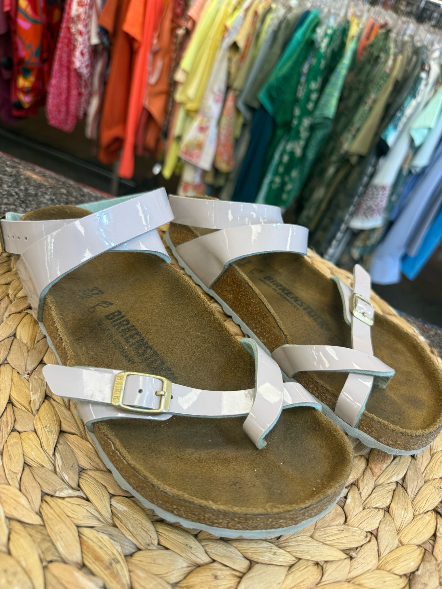 Pre-owned BIRKENSTOCK Light pink Size 6 Designer Sandal