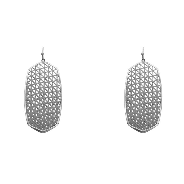 New SS Silver Earring