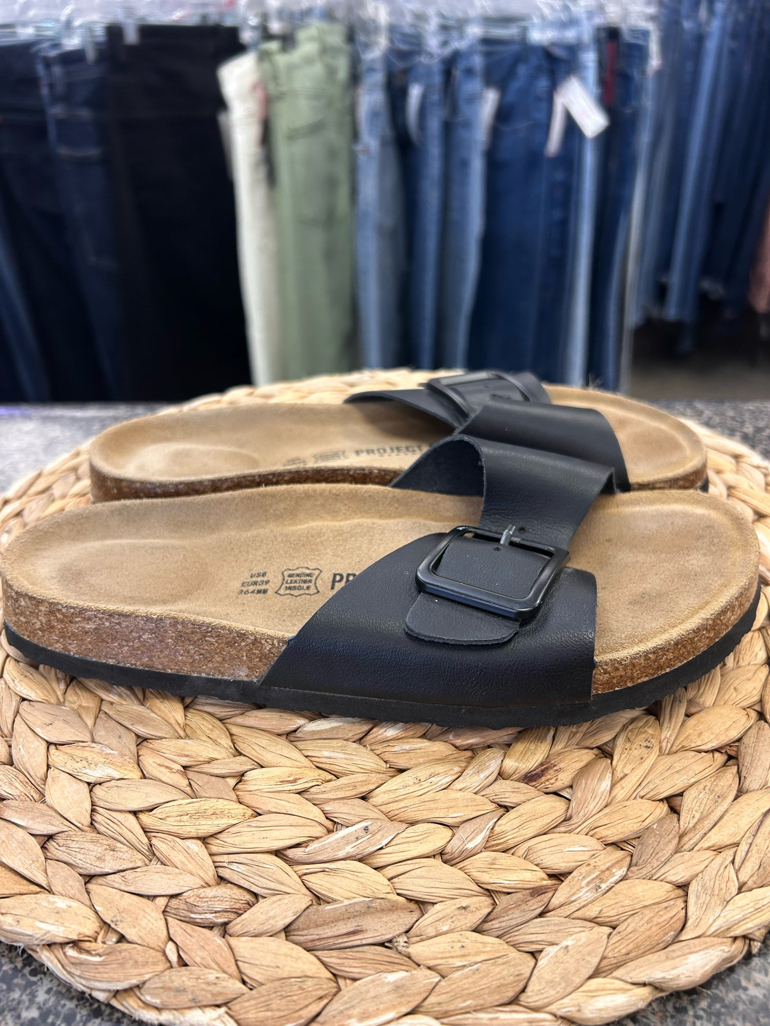 Pre-owned PROJECT CLOUD Black Size 8.5 Sandal