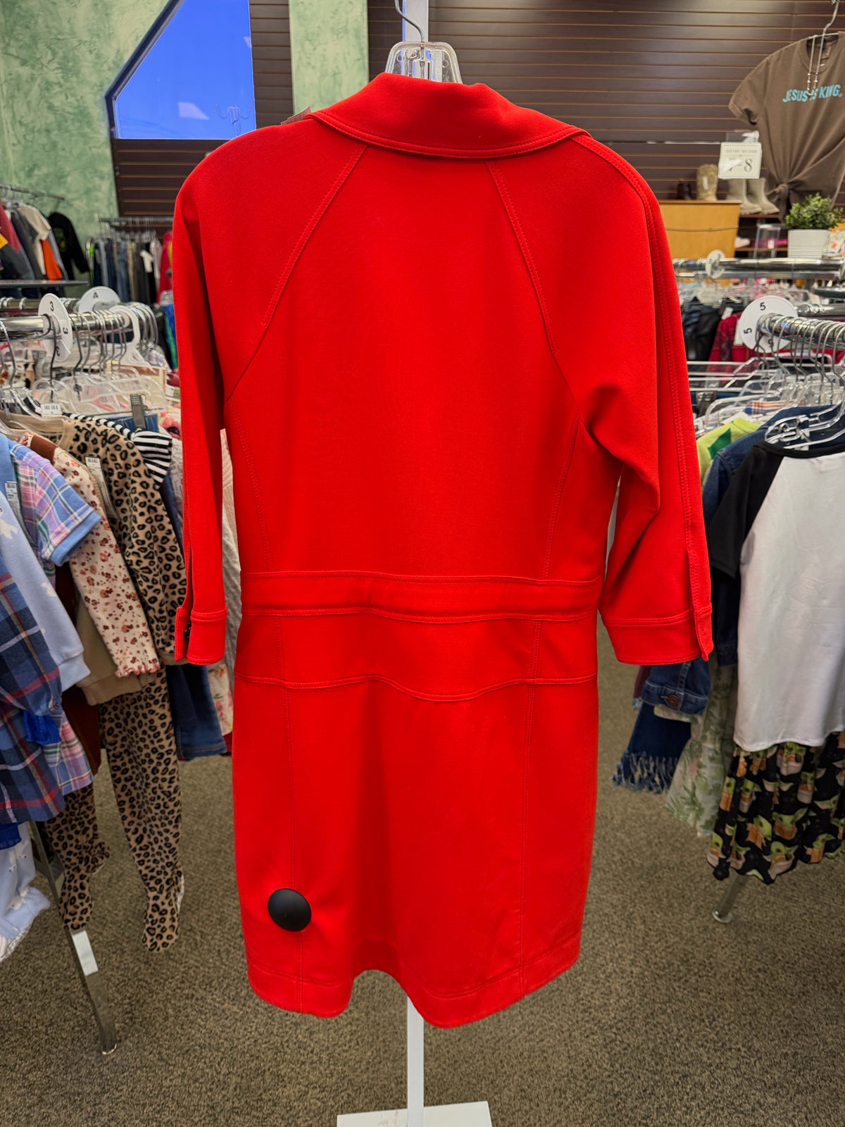 Pre-owned WORTH Red Size: M Long Sleeve Designer Jacket