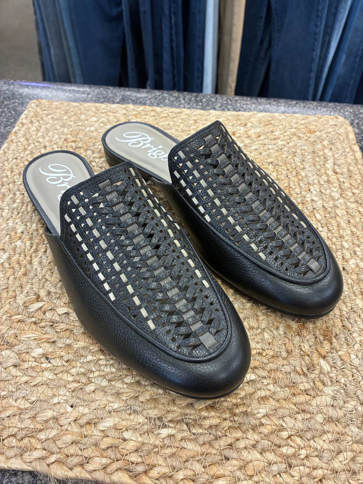 New Without Tag BRIGHTON Black Size 8.5 Shoe