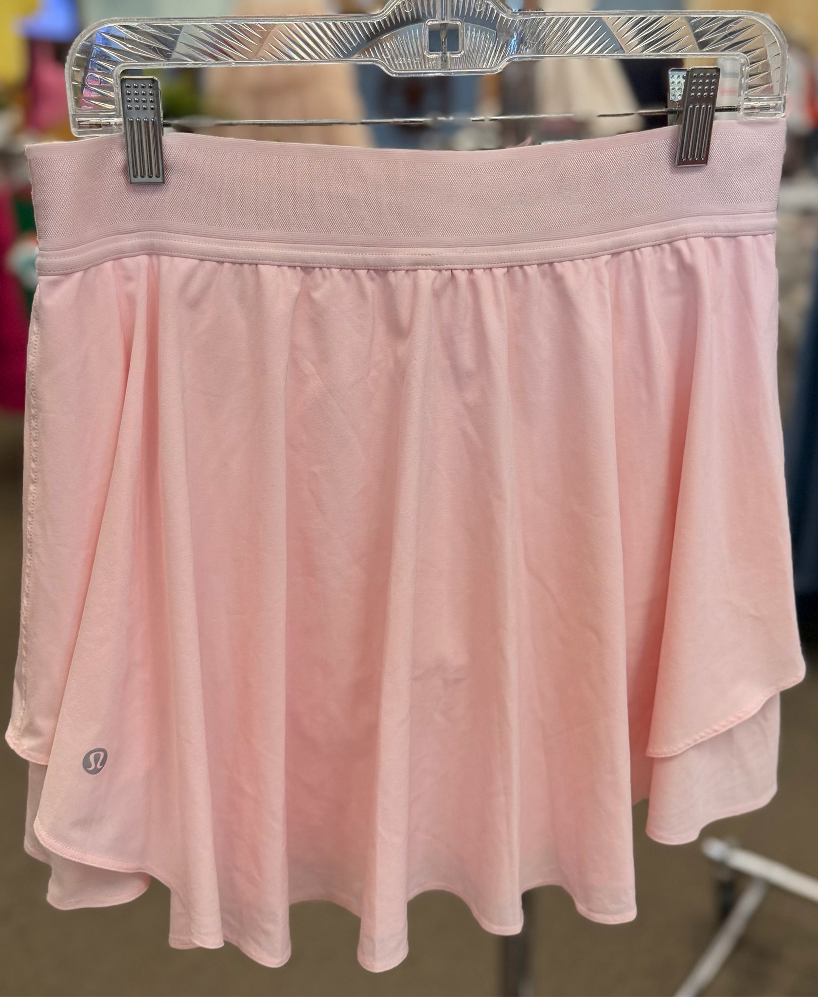 Pre-owned Lululemon Light pink Size: 10 Designer Skort
