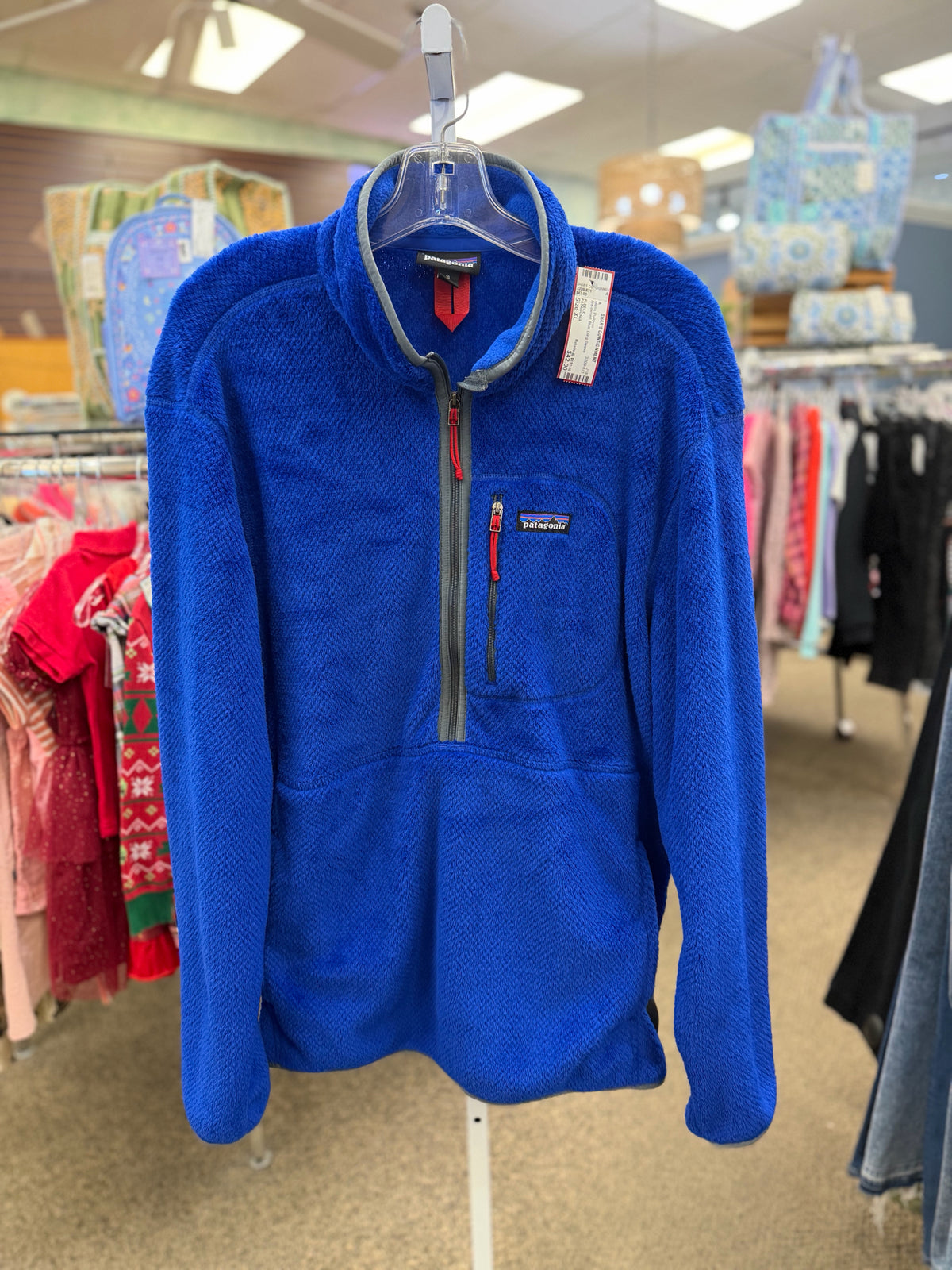 Pre-owned PATAGONIA Blue Men Size XL Long Sleeve Mens Pullover