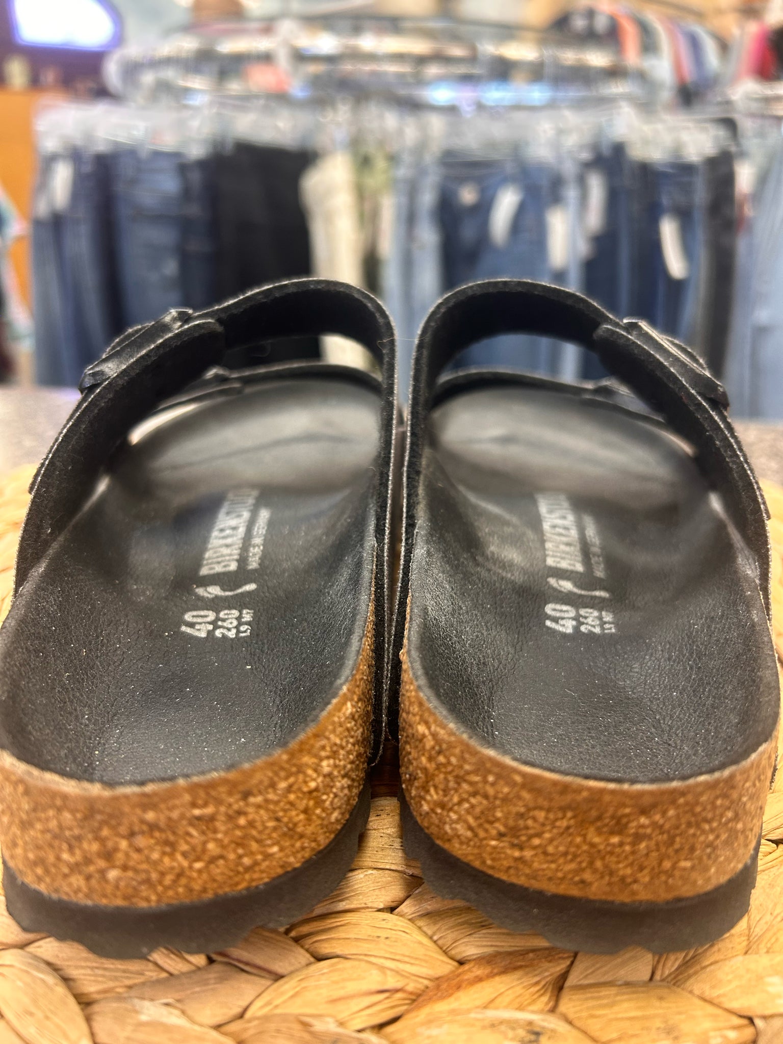 Pre-owned BIRKENSTOCK Metallic Size 9.5 Designer Sandal