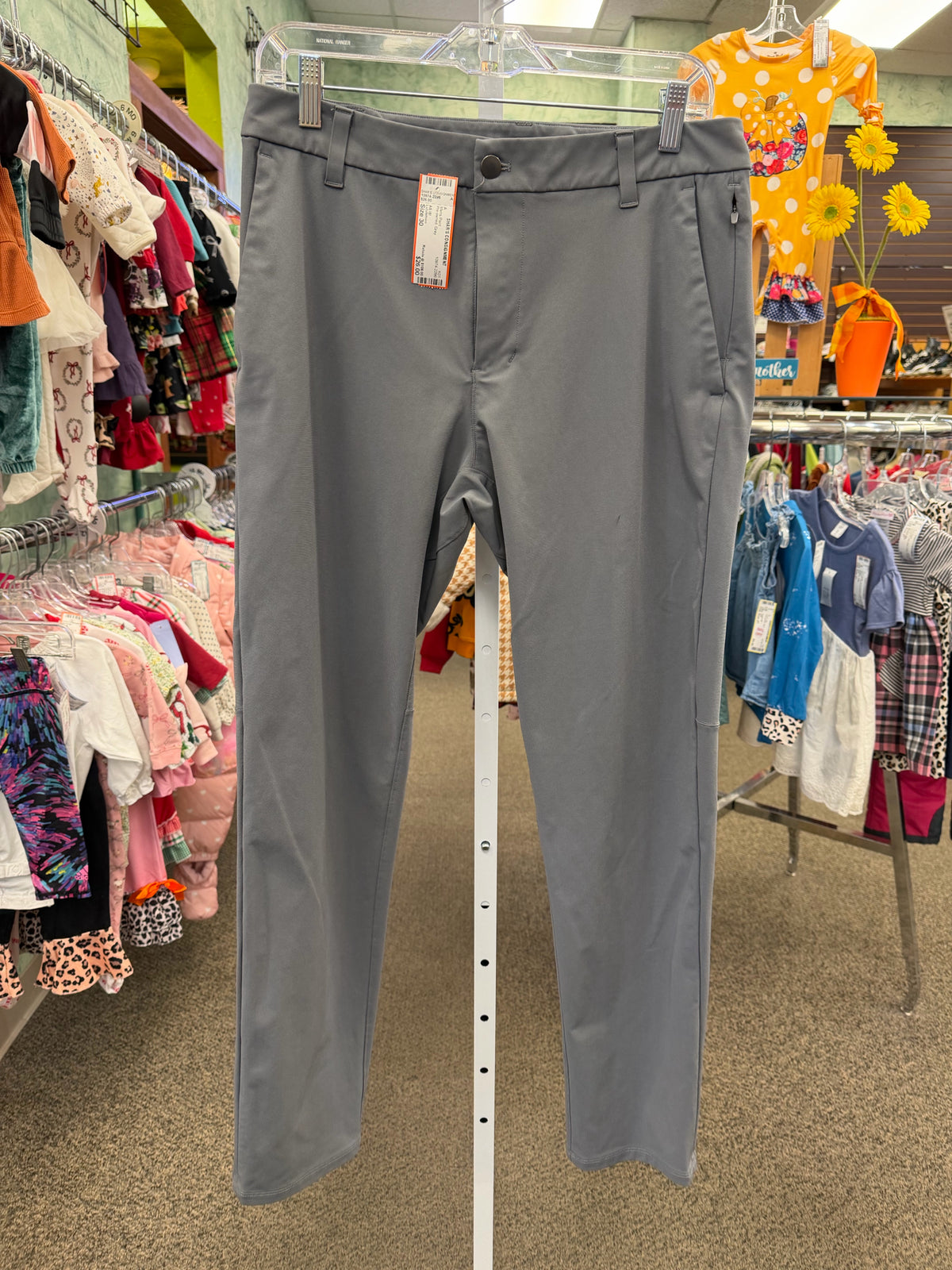 Pre-owned Lululemon Gray Mens Size 30 Mens Pant