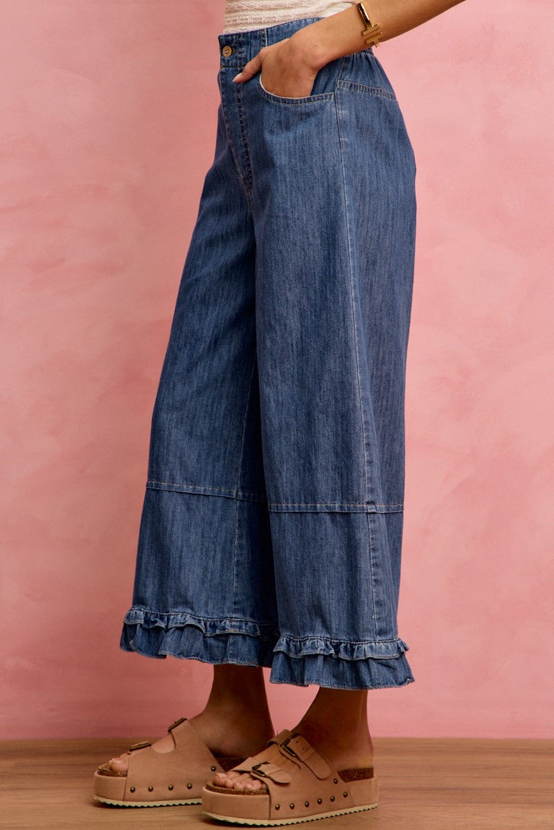 New So Me Denim Size Small Pants
