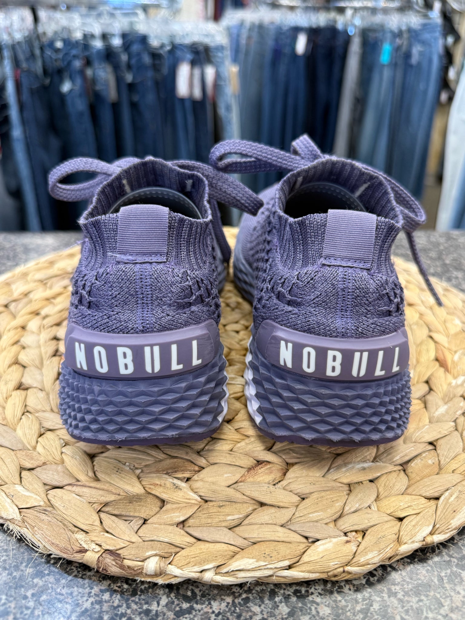 Pre-owned No Bull Purple Size 8 Designer Sneaker
