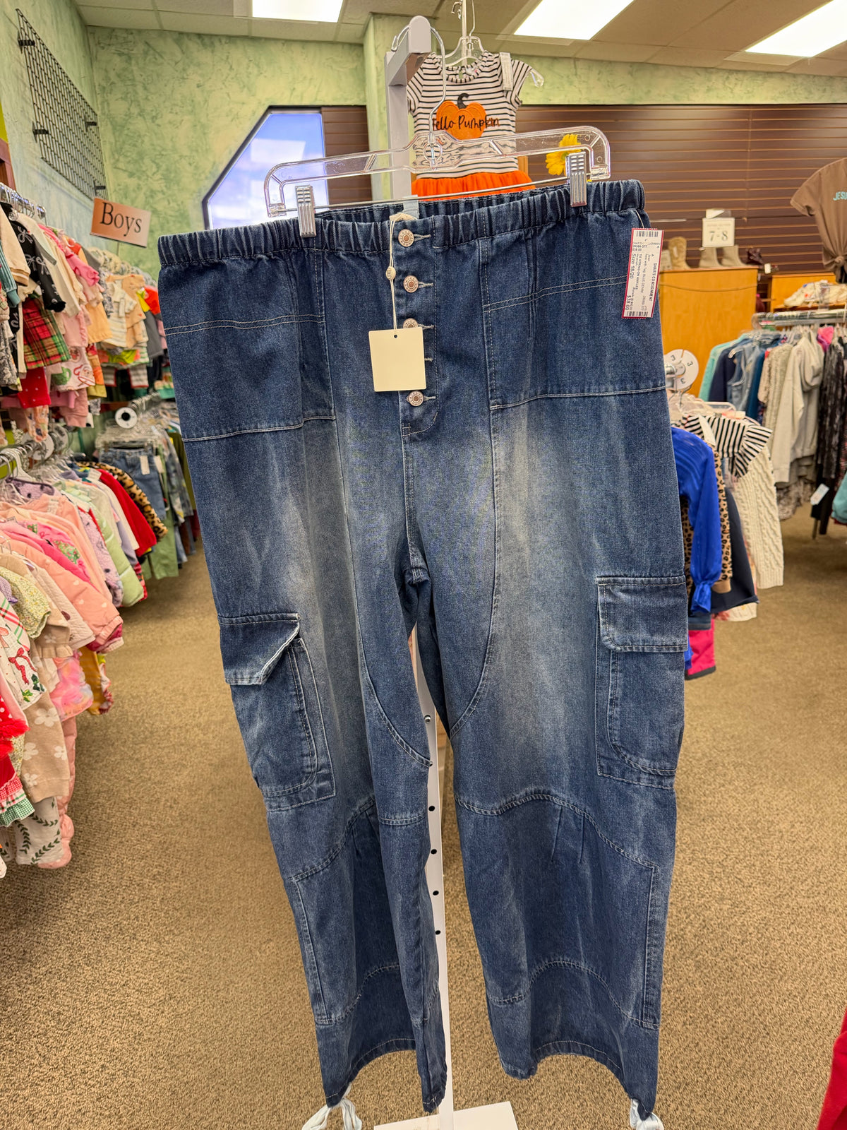 New with Tag Heimish BLUE DENIM Size: 18/20 Jean