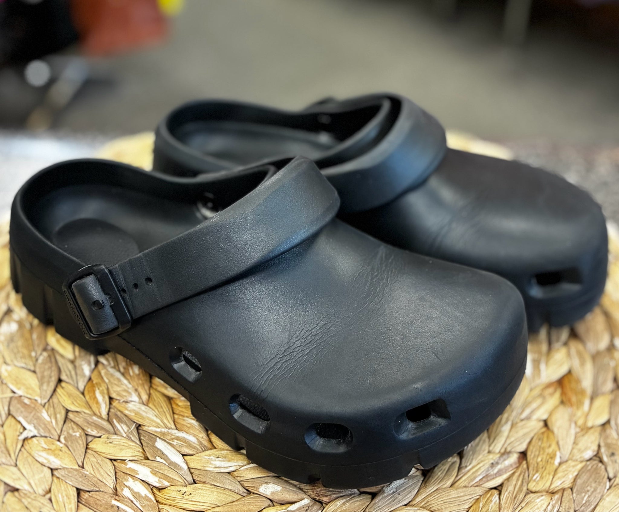 Pre-owned BIRKENSTOCK Black Size 7 Shoe