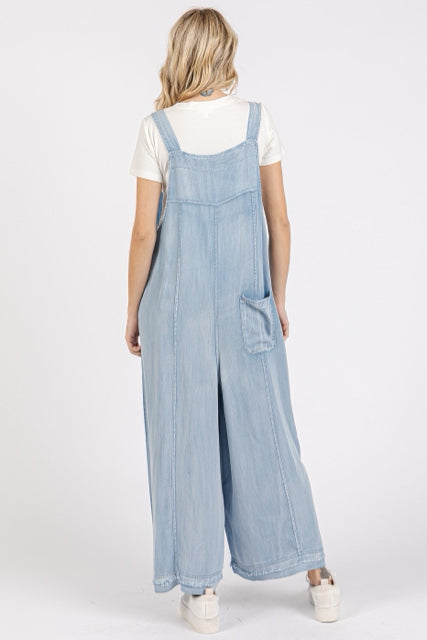New MITTOSHOP Chambray # SIZE Small Overalls