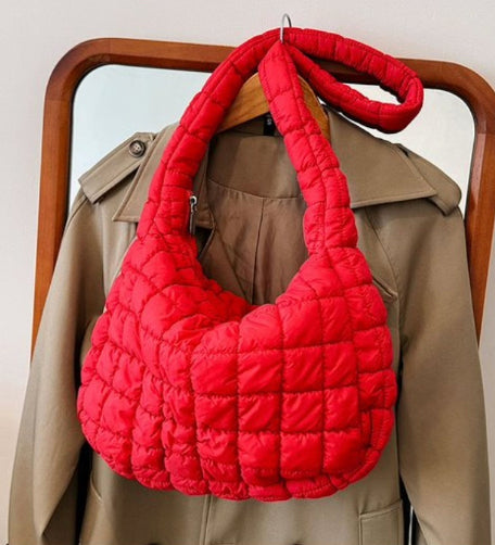 New Zenana Red L Shoulder Purse