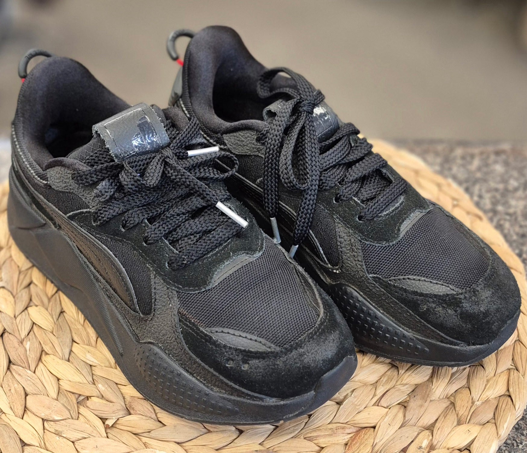 Pre-owned PUMA Black Size 6.5 Designer Sneaker