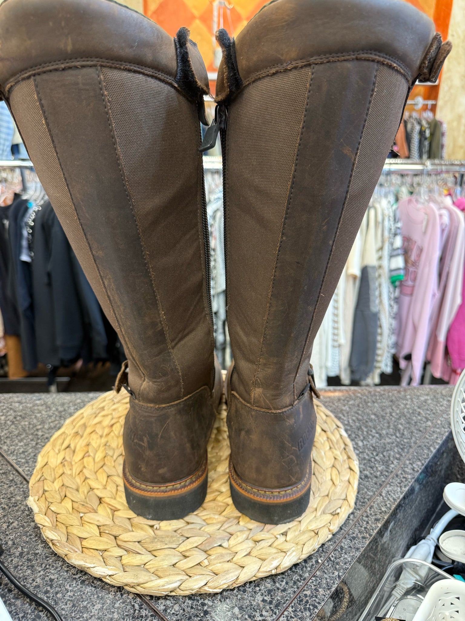 Pre-owned ROCKY Dark brown Size 8 Designer Boot