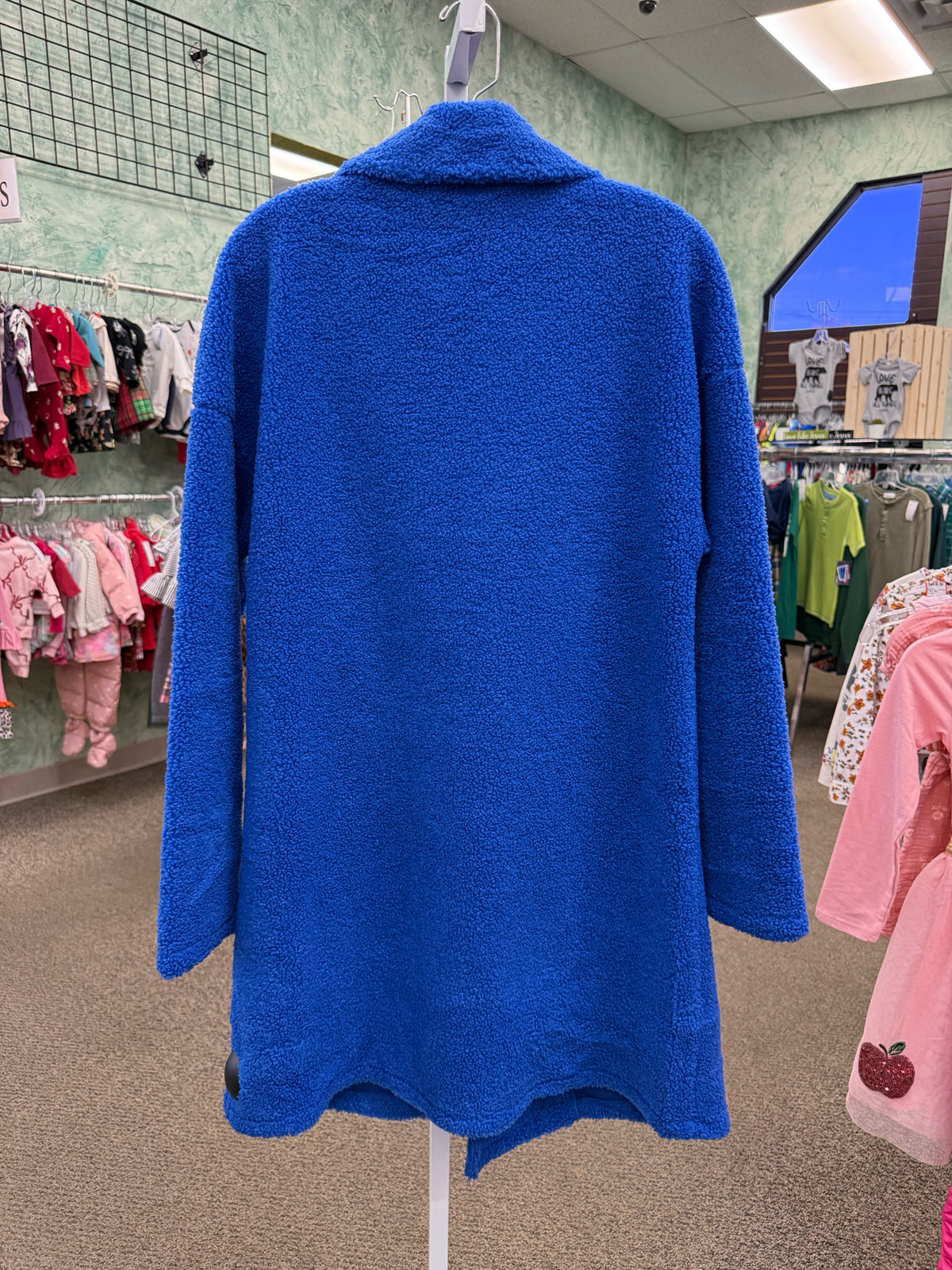 New with Tag BTFBM Navy Size M Long Sleeve Coat
