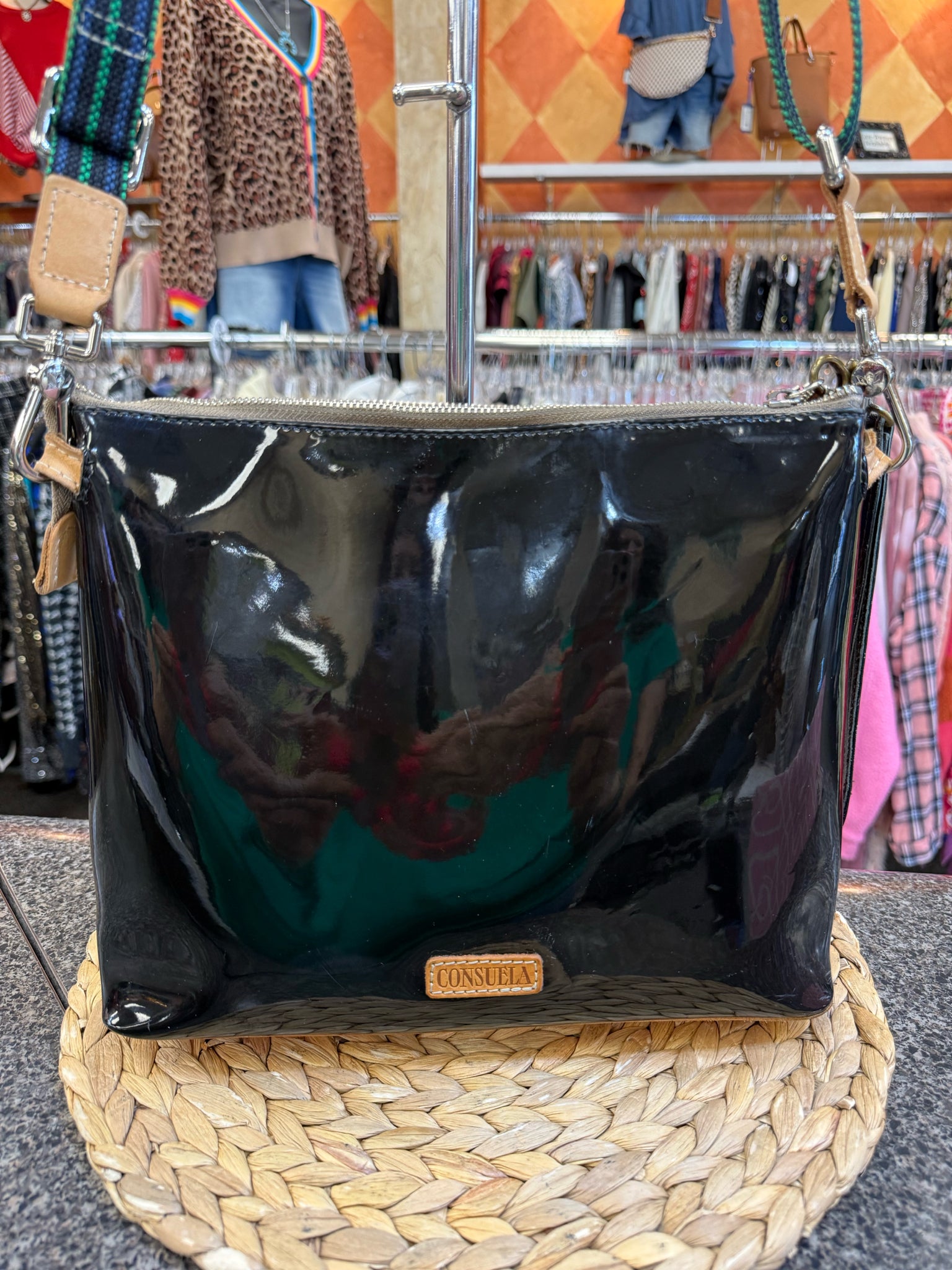 Pre-owned CONSUELA Black Multi Crossbody Designer Purse