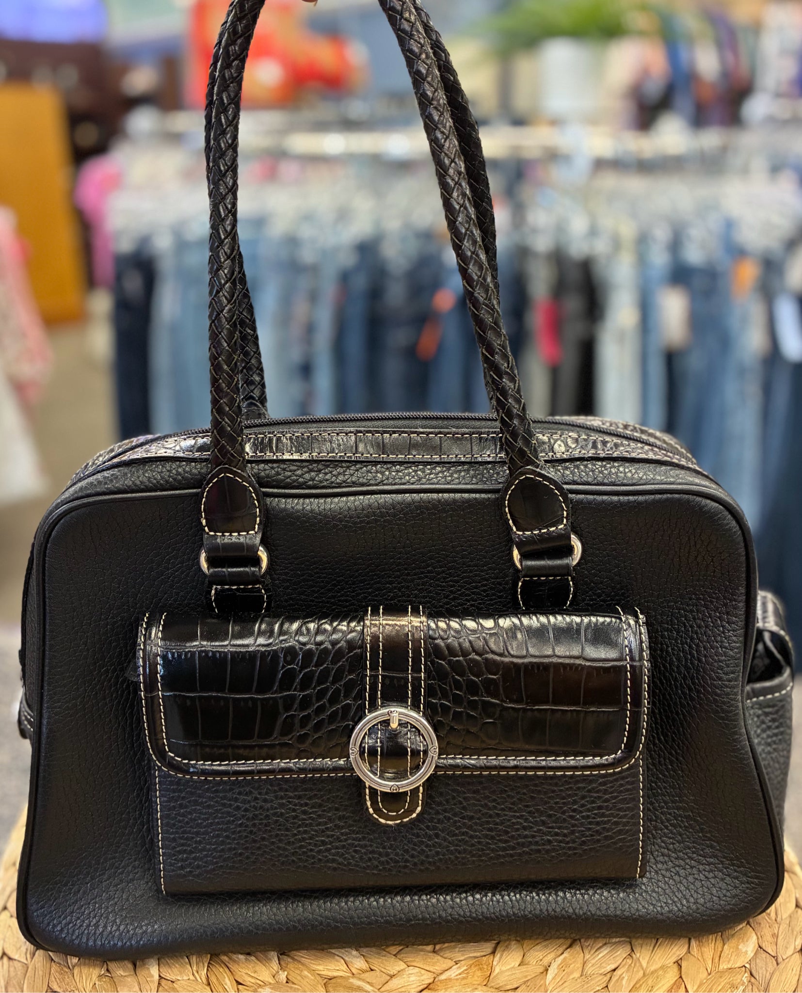 Pre-owned BRIGHTON Black L Shoulder Purse