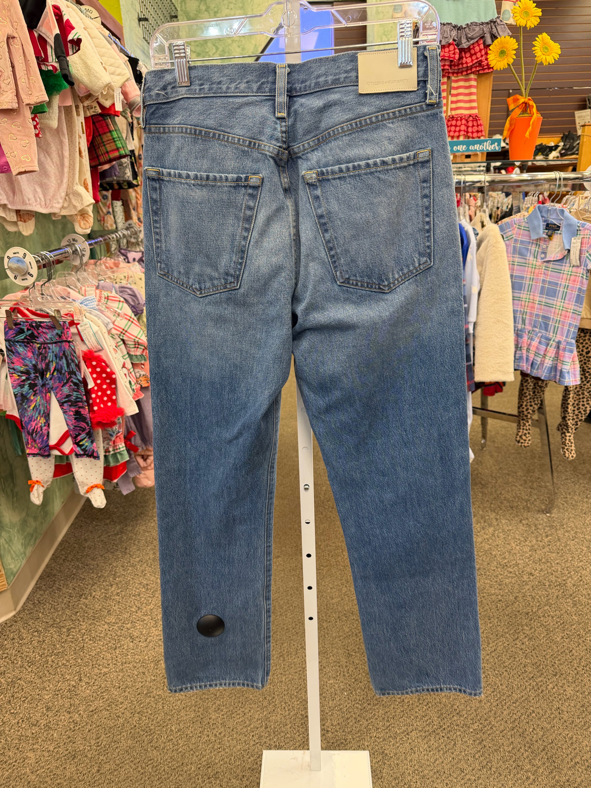 Pre-owned citizen of humanity BLUE DENIM Size: 6 Jean
