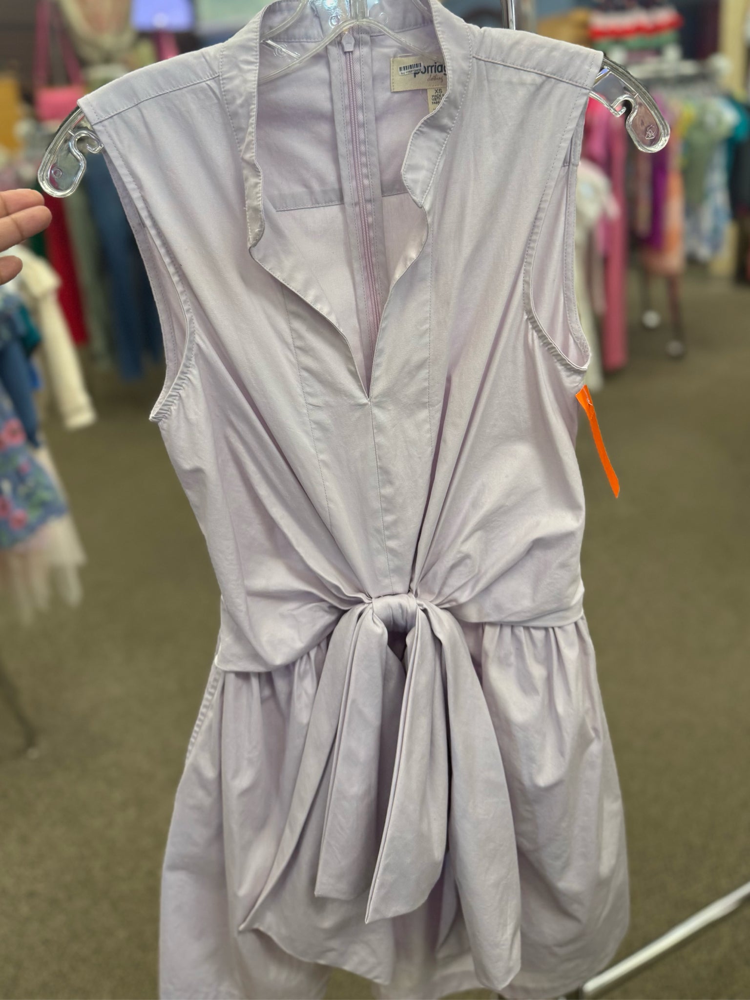 Pre-owned PORRIDGE Lavender Size 2 Sleeveless Dress