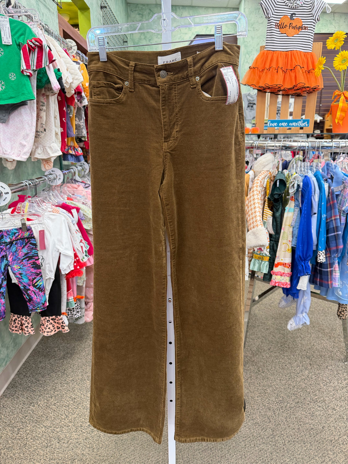 Pre-owned FRAME Brown Size 3 Pants