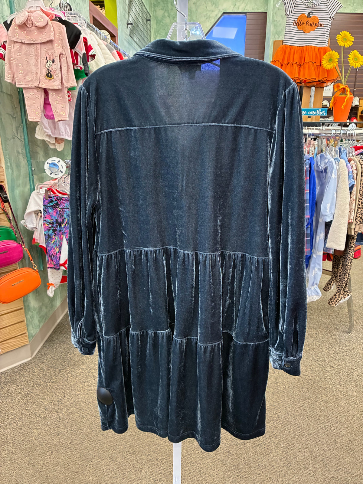 Pre-owned UMGEE Navy Size 7 Long Sleeve Dress