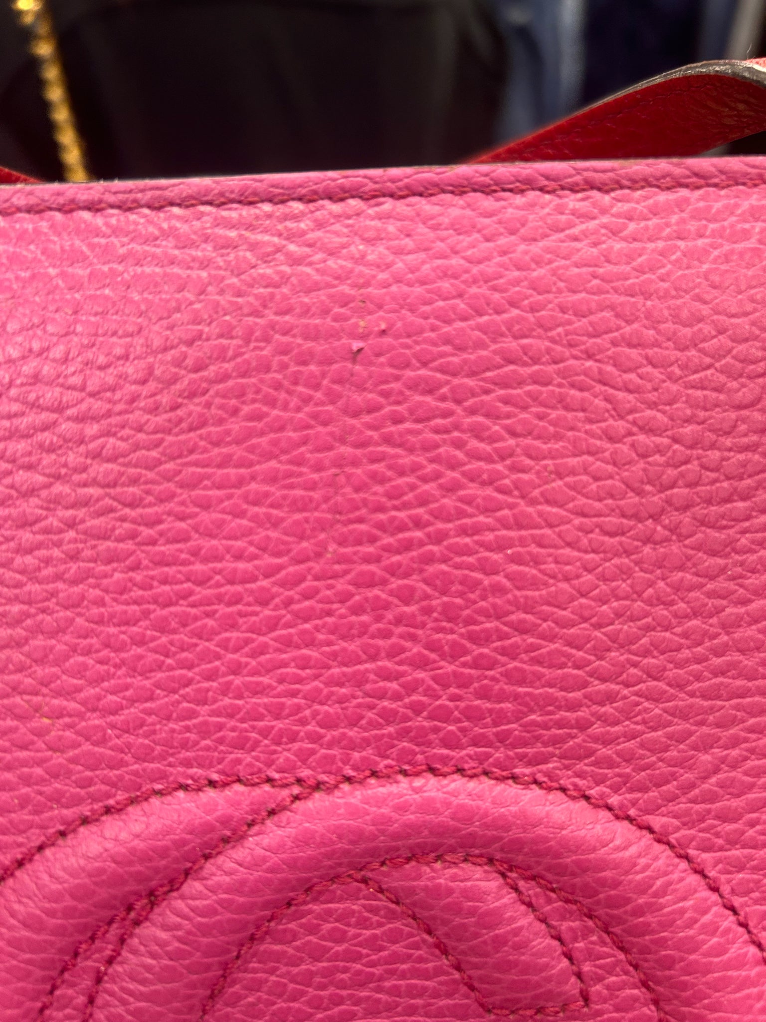 Pre-owned GUCCI Dark pink Red Trim Crossbody Designer Purse