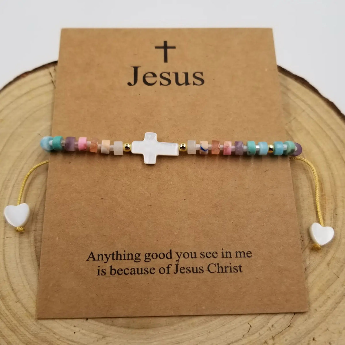 New Faire Pastels White Bracelet
