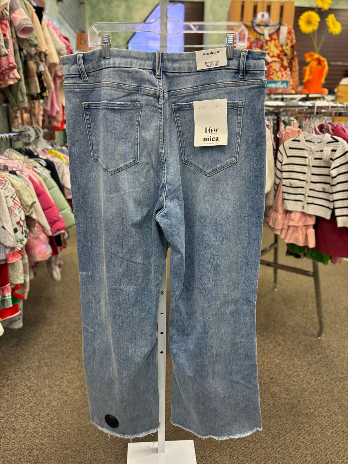 New with Tag MICA Light blue Size: 16 Jean