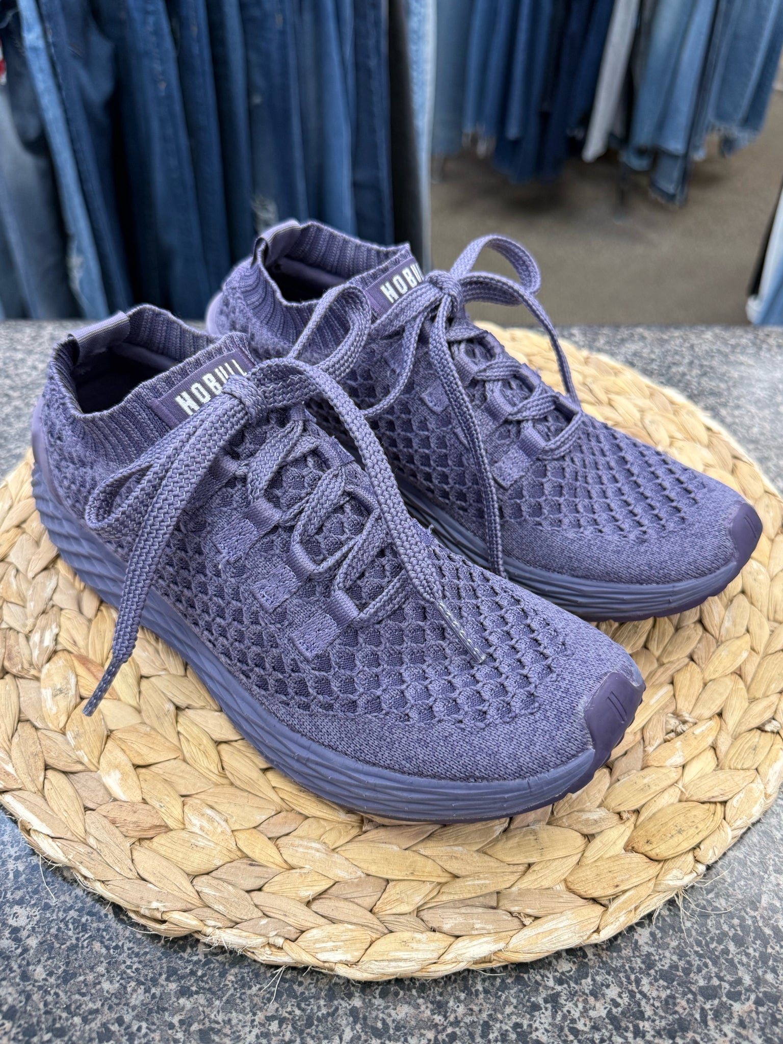 Pre-owned No Bull Purple Size 8 Designer Sneaker