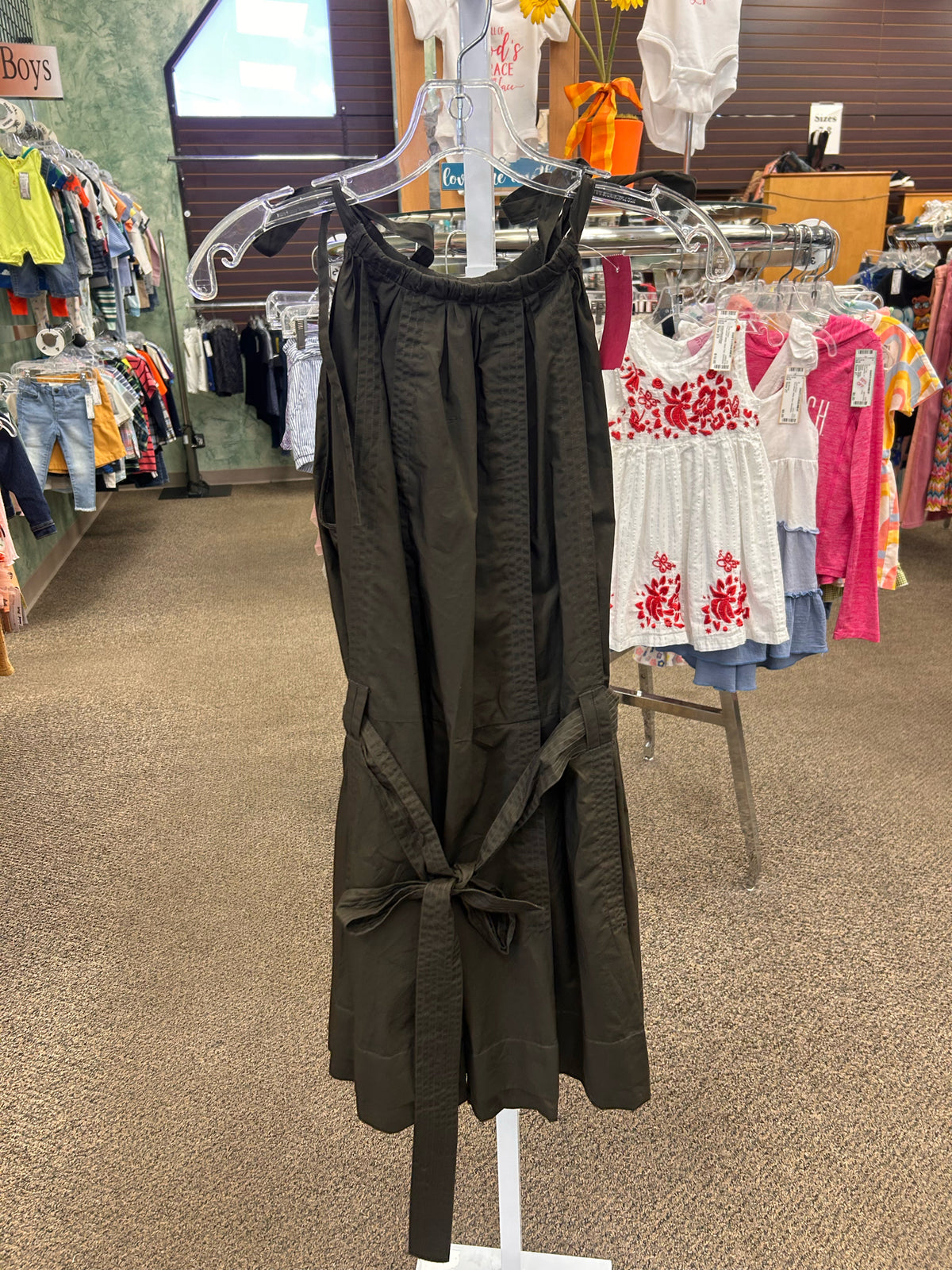 Pre-owned ULLA JOHNSON Dark brown Size 6 Sleeveless Dress