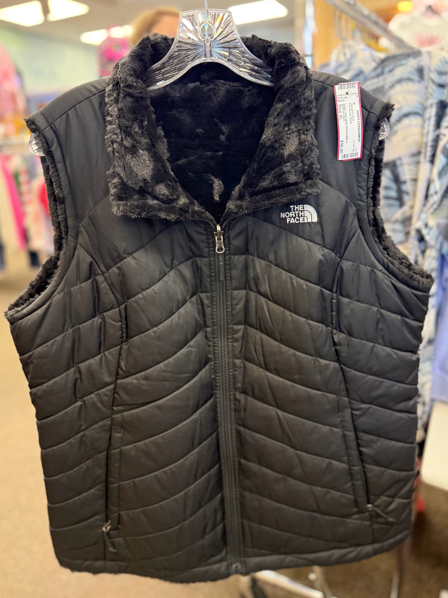 Pre-owned NORTH FACE Black Size* XL Designer Vest