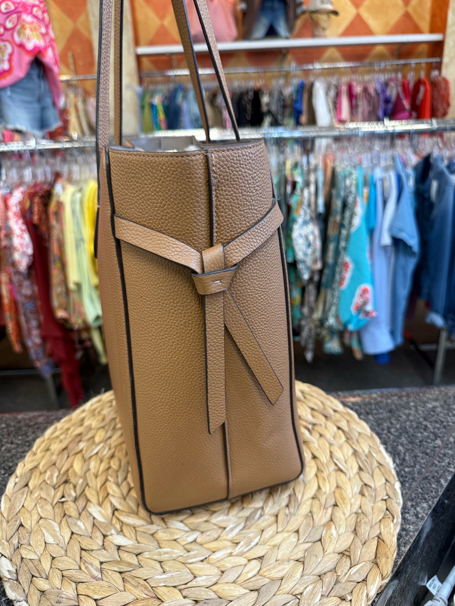 Pre-owned KATE SPADE Light brown Shoulder Designer Purse