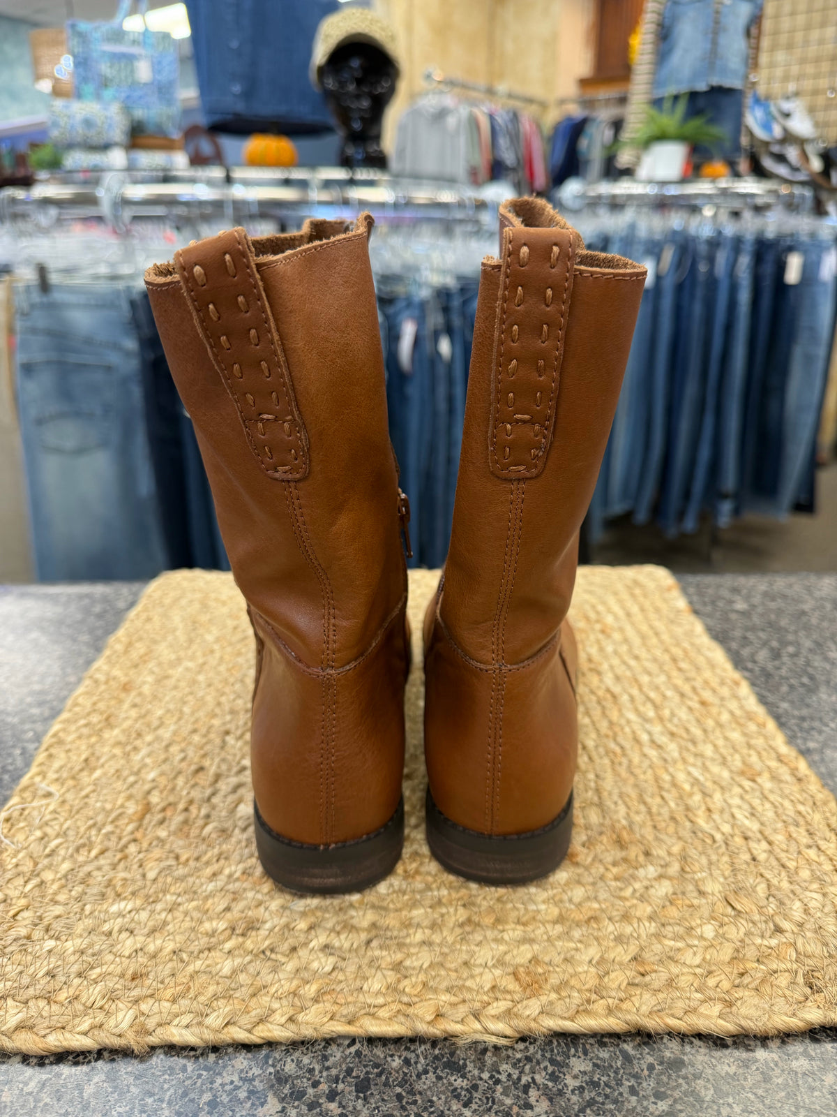 Pre-owned LANDS END Brown Size 6.5 Boot