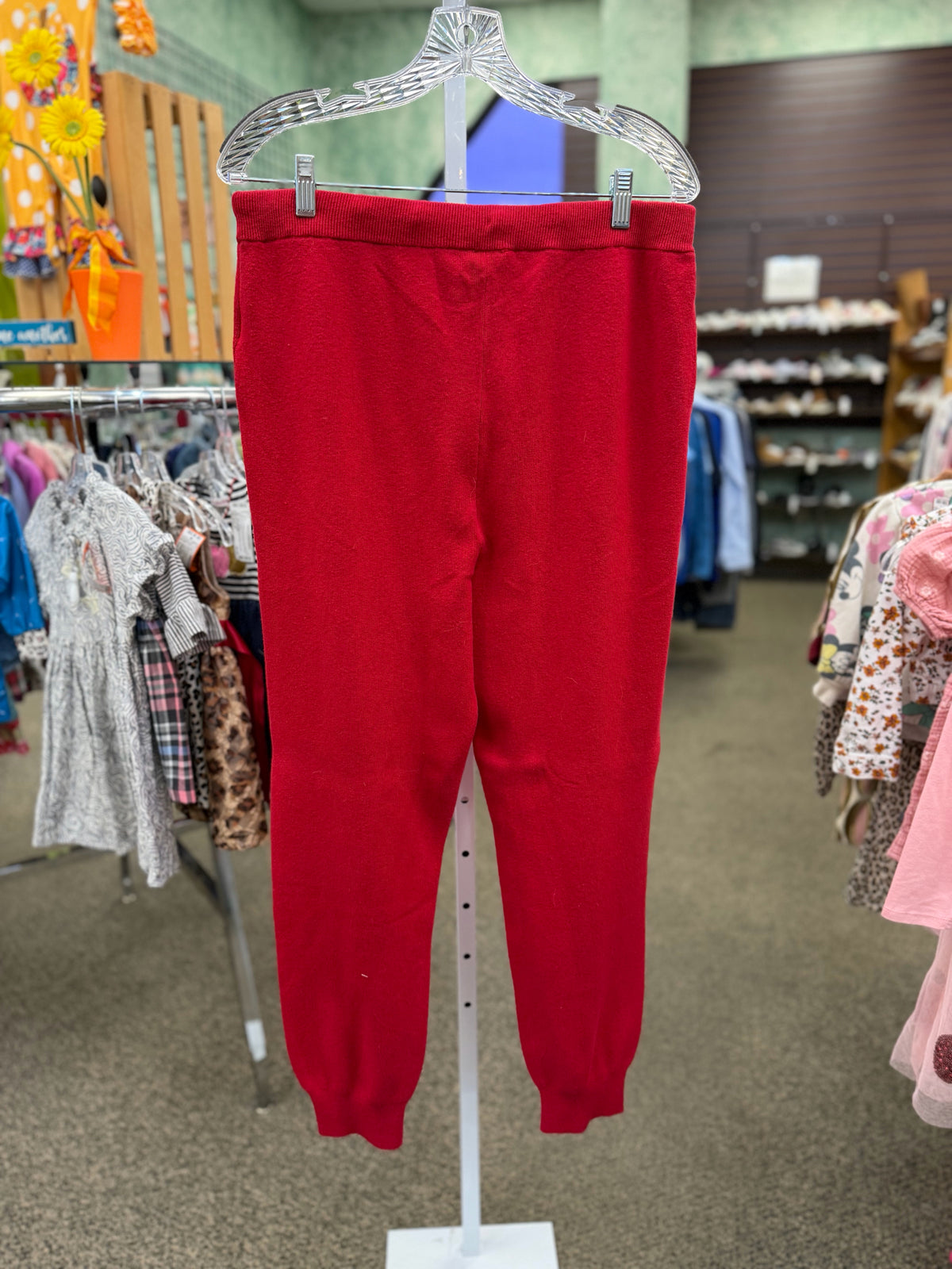 New with Tag Chico's Red Dr Size 12 Long Sleeve PantSet