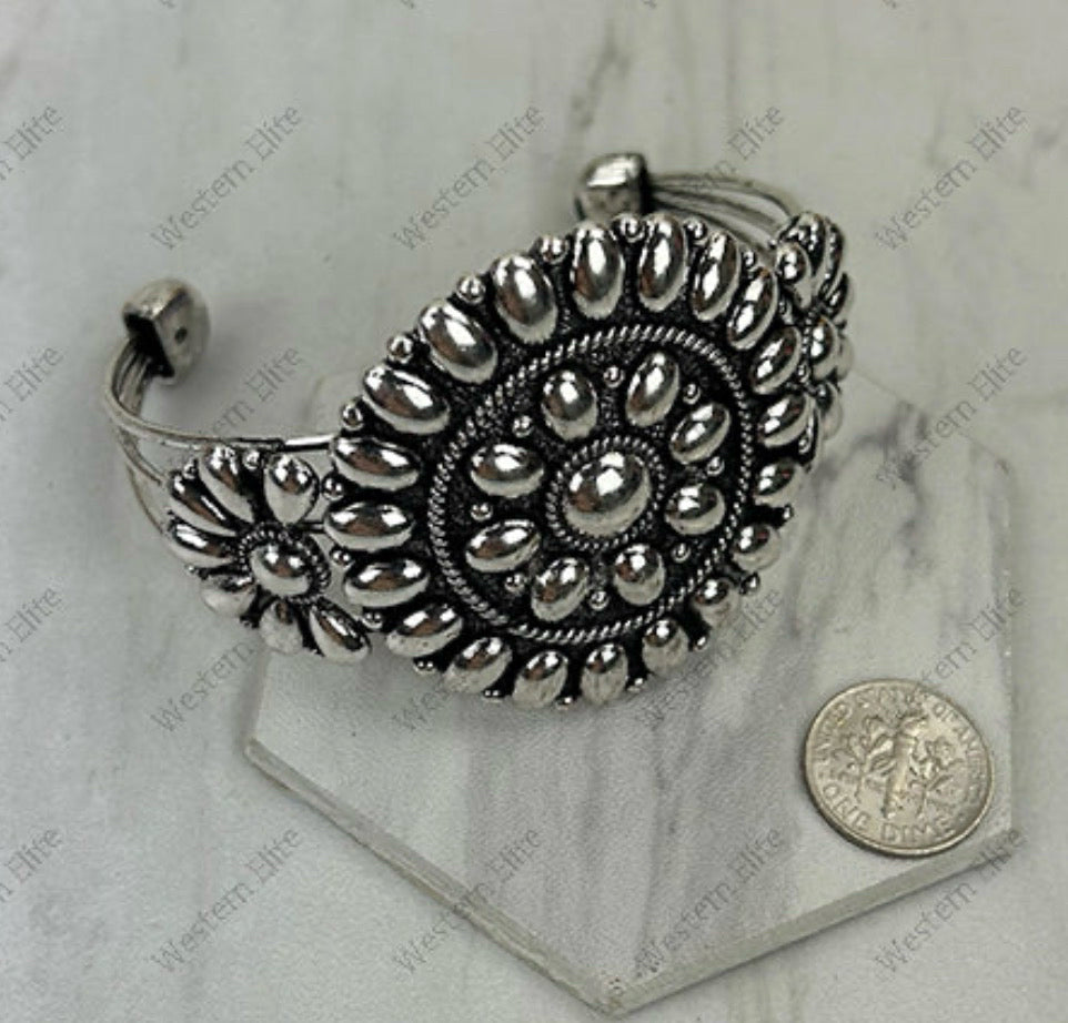 New WESTERN Silver Bracelet