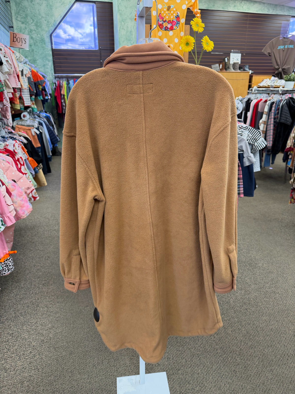 Pre-owned BLANKNYC Brown Size L Long Sleeve Coat
