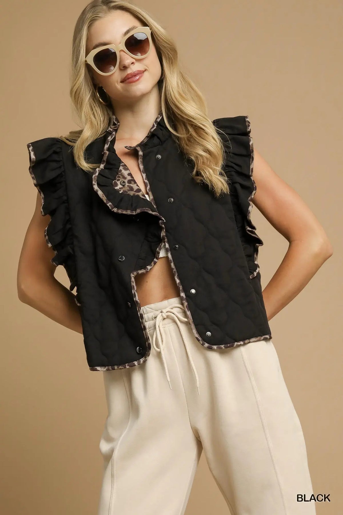 New UMGEE Black Size S Vest