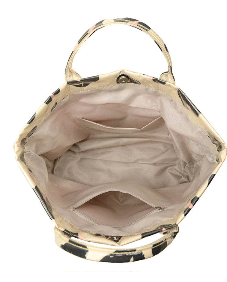 New Zenana Black Leopard M Tote Purse