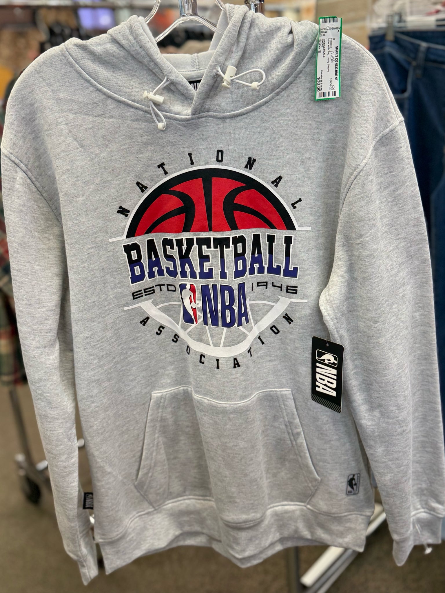 New with Tag GRAY Men Size XL Long Sleeve Mens Hoodie