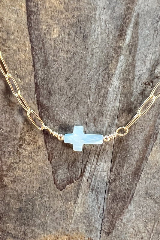 New with Tag DYLAN White Gold Necklace