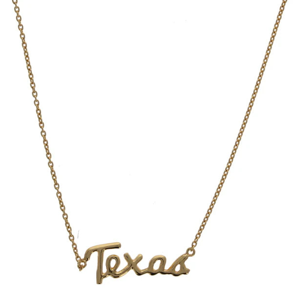 New Sterling Silver Gold Necklace