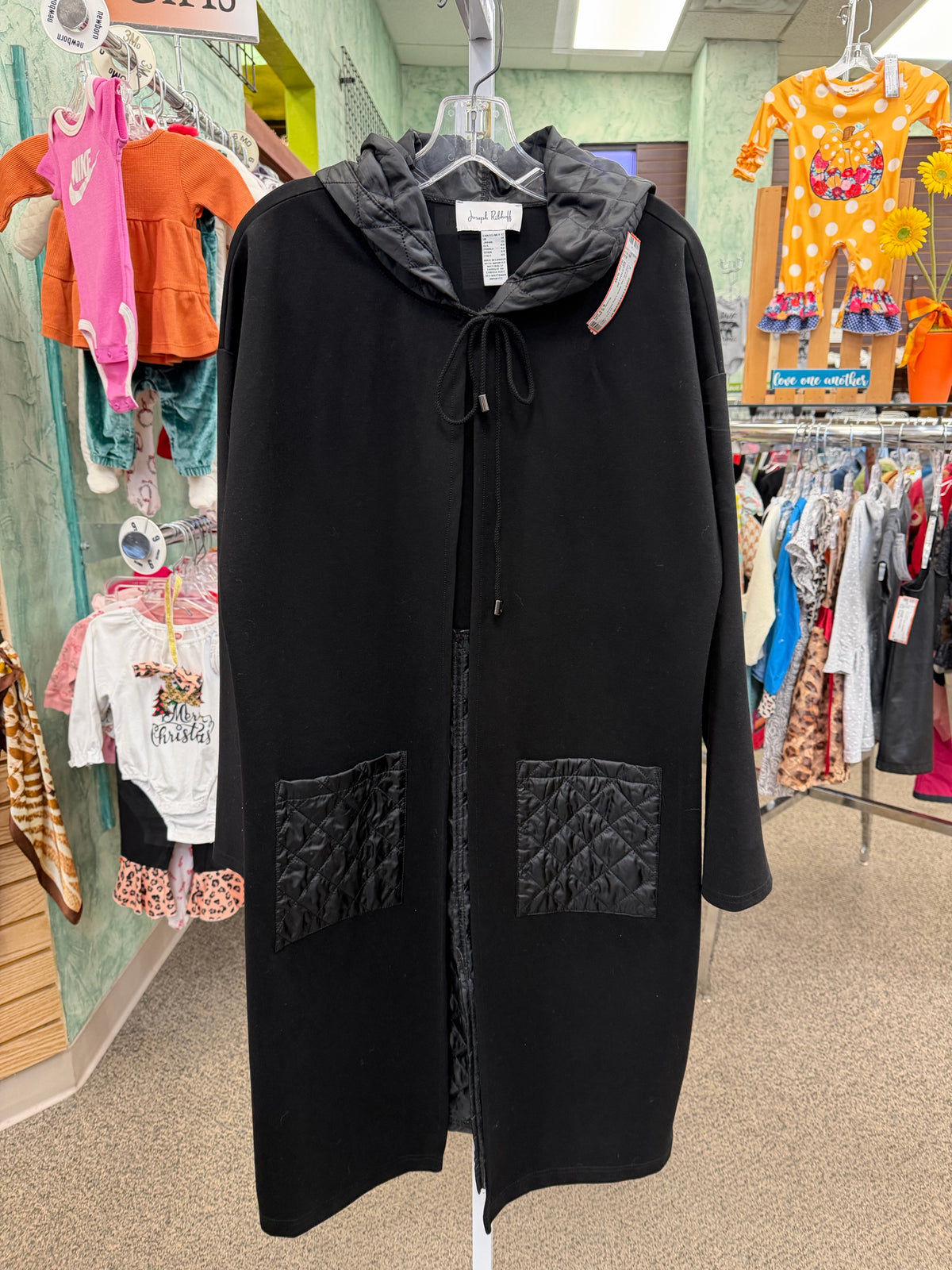 New with Tag AZI Black Size S/M Long Sleeve Pullover