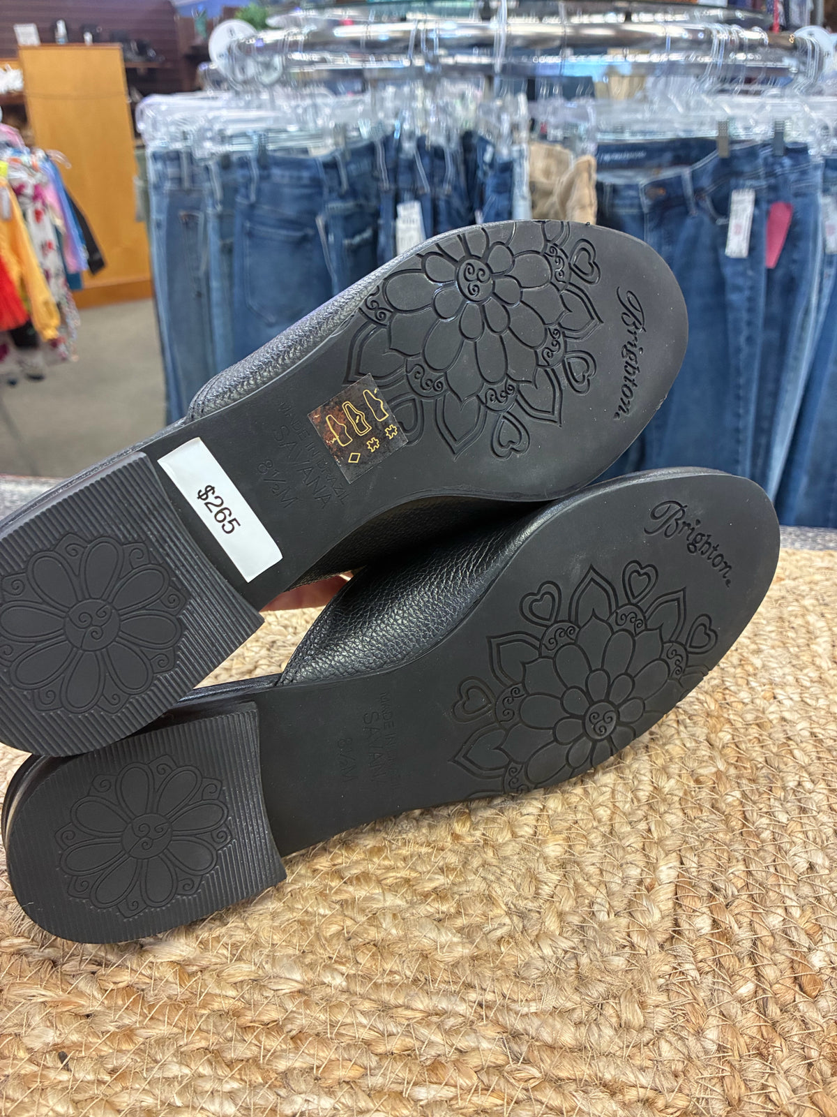 New Without Tag BRIGHTON Black Size 8.5 Shoe