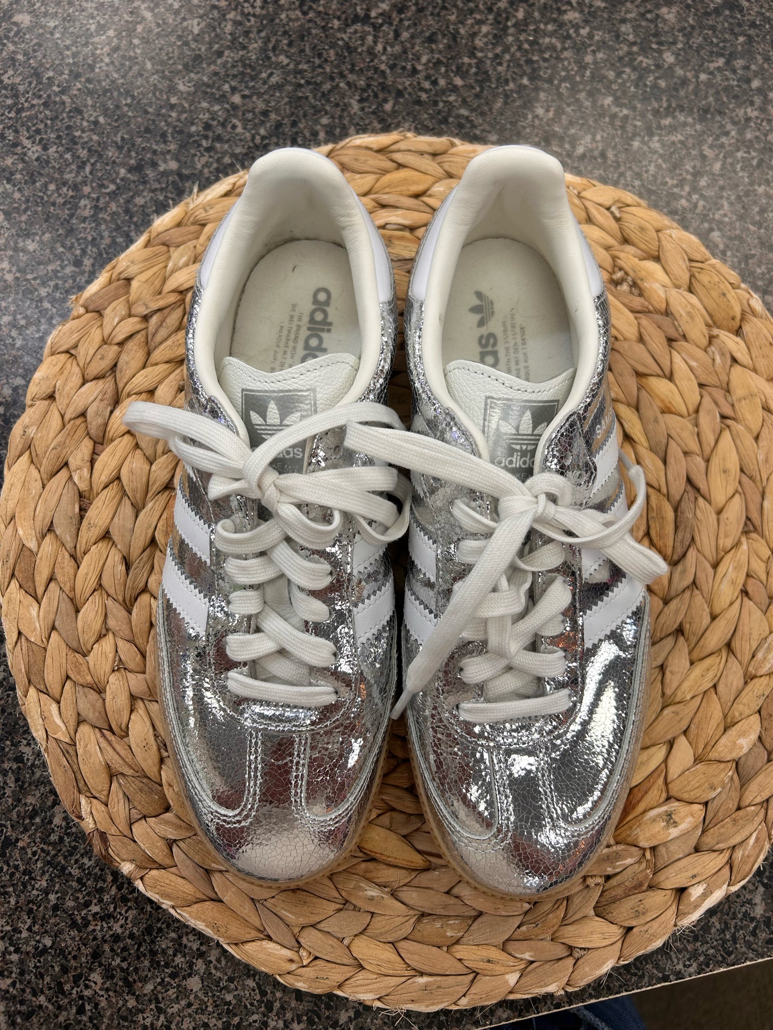 Pre-owned MICHAEL KORS Rose gold Pink Size 7.5 Designer Sneaker